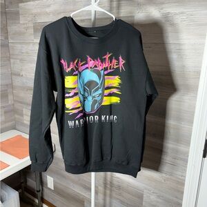 Marvel Black Panther Men's Black Sweatshirt 799